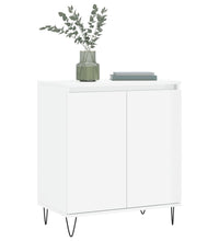 Sideboard Hochglanz-Weiß 60x35x70 cm Holzwerkstoff