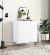 Sideboard Hochglanz-Weiß 60x35x70 cm Holzwerkstoff