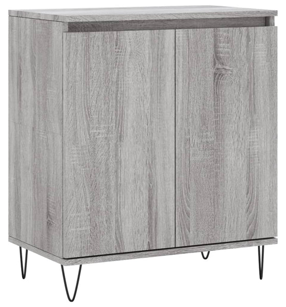 Sideboard Grau Sonoma 60x35x70 cm Holzwerkstoff