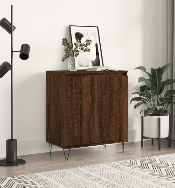 Sideboard Braun Eichen-Optik 60x35x70 cm Holzwerkstoff