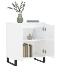 Sideboard Hochglanz-Weiß 60x35x70 cm Holzwerkstoff