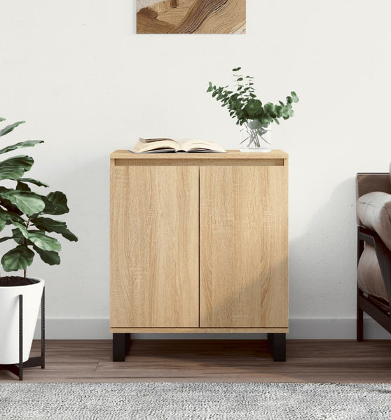 Sideboard Sonoma-Eiche 60x35x70 cm Holzwerkstoff