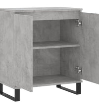 Sideboard Betongrau 60x35x70 cm Holzwerkstoff