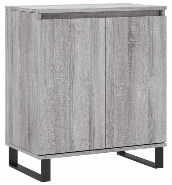 Sideboard Grau Sonoma 60x35x70 cm Holzwerkstoff