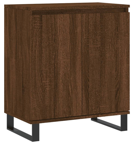 Sideboard Braun Eichen-Optik 60x35x70 cm Holzwerkstoff