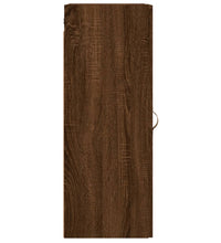Wandschrank Braun Eichen-Optik 34,5x34x90 cm