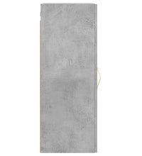 Wandschrank Betongrau 34,5x34x90 cm
