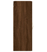 Wandschrank Braun Eichen-Optik 34,5x34x90 cm