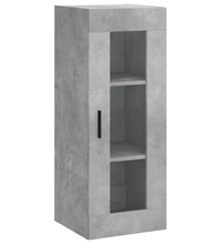 Wandschrank Betongrau 34,5x34x90 cm