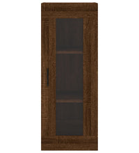 Wandschrank Braun Eichen-Optik 34,5x34x90 cm