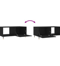 Couchtisch Schwarz 90x50x40 cm Holzwerkstoff