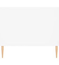 Couchtisch Weiß 90x50x40 cm Holzwerkstoff