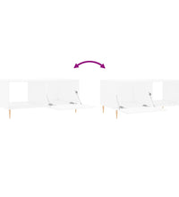 Couchtisch Weiß 90x50x40 cm Holzwerkstoff