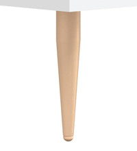 Couchtisch Weiß 90x50x40 cm Holzwerkstoff