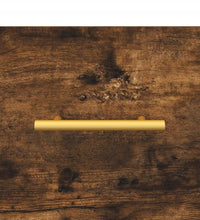 Couchtisch Räuchereiche 90x50x40 cm Holzwerkstoff