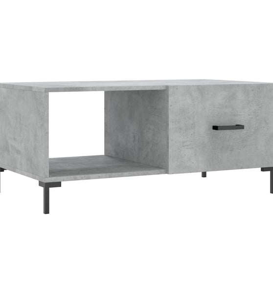 Couchtisch Betongrau 90x50x40 cm Holzwerkstoff