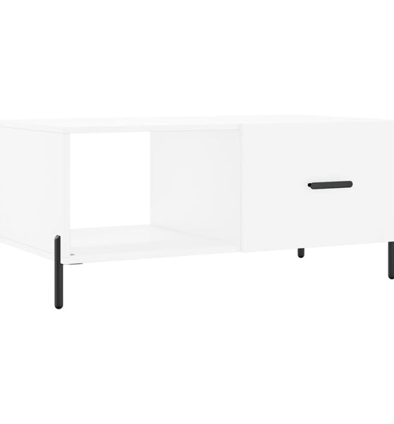 Couchtisch Weiß 90x50x40 cm Holzwerkstoff