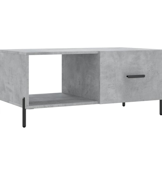 Couchtisch Betongrau 90x50x40 cm Holzwerkstoff