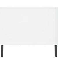 Couchtisch Hochglanz-Weiß 90x50x40 cm Holzwerkstoff