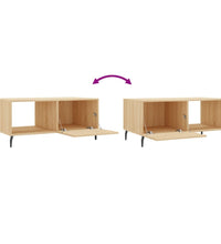 Couchtisch Sonoma-Eiche 90x50x40 cm Holzwerkstoff