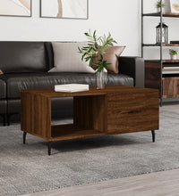 Couchtisch Braun Eichen-Optik 90x50x40 cm Holzwerkstoff