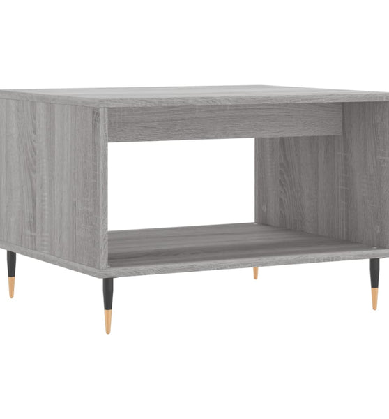 Couchtisch Grau Sonoma 60x50x40 cm Holzwerkstoff