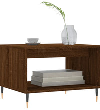 Couchtisch Braun Eichen-Optik 60x50x40 cm Holzwerkstoff