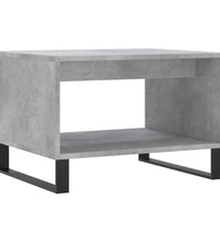 Couchtisch Betongrau 60x50x40 cm Holzwerkstoff