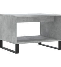 Couchtisch Betongrau 60x50x40 cm Holzwerkstoff