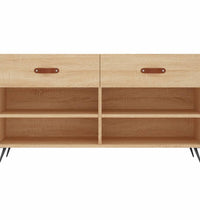 Schuhbank Sonoma-Eiche 102x35x55 cm Holzwerkstoff