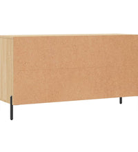 Schuhbank Sonoma-Eiche 102x35x55 cm Holzwerkstoff