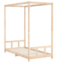 Kinderbett 90x190 cm Massivholz Kiefer