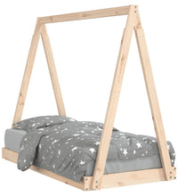 Kinderbett 70x140 cm Massivholz Kiefer