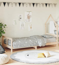Kinderbett 80x200 cm Massivholz Kiefer
