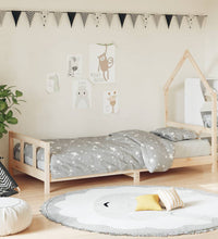 Kinderbett 90x200 cm Massivholz Kiefer