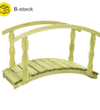 Gartenbrücke B-Ware 170x74x105 cm Kiefernholz Imprägniert