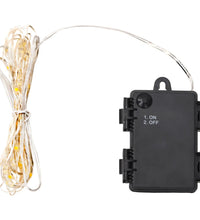 LED-Lichterkette mit 66 LEDs und Gebläse 660 cm