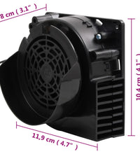 LED-Lichterkette mit 66 LEDs und Gebläse 660 cm