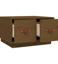 Couchtisch Honigbraun 60x53x35 cm Massivholz Kiefer