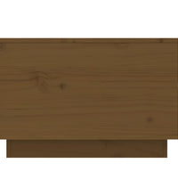 Couchtisch Honigbraun 60x53x35 cm Massivholz Kiefer