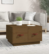 Couchtisch Honigbraun 60x53x35 cm Massivholz Kiefer