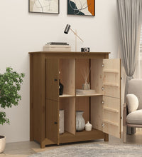 Sideboard Honigbraun 83x41,5x100 cm Massivholz Kiefer
