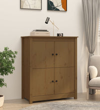 Sideboard Honigbraun 83x41,5x100 cm Massivholz Kiefer