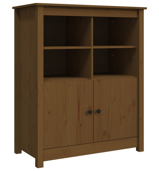 Sideboard Honigbraun 83x41,5x100 cm Massivholz Kiefer