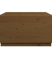 Couchtisch Honigbraun 80x80x45 cm Massivholz Kiefer