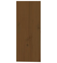Weinregal Honigbraun 62x25x62 cm Massivholz Kiefer