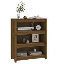 Bücherregal Honigbraun 80x35x97 cm Massivholz Kiefer