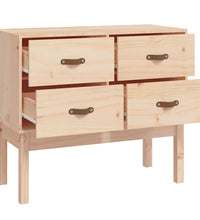 Konsolenschrank 90x40x78 cm Massivholz Kiefer