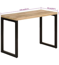 Esstisch 110x50x76 cm Massivholz Mango