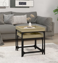 Beistelltische 2 Stk. Sonoma-Eiche Holzwerkstoff